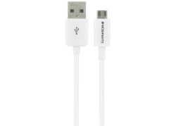 Mobiparts Micro USB to USB Cable 2.4A 3m White (Bulk)