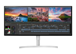 LG 34WK95U-W computer monitor 86,4 cm (34") 5120 x 2160 Pixels 5K Ultra HD LED Zwart, Zilver, Wit