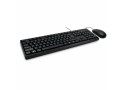 Inter-Tech NK-1000EC toetsenbord Inclusief muis USB QWERTY Engels Zwart
