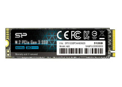 Silicon Power P34A60 M.2 512 GB PCI Express SLC NVMe