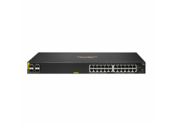 Hewlett Packard Enterprise Aruba 6000 24G Class4 PoE 4SFP 370W Managed L3 Gigabit Ethernet (10/100/1000) Power over Ethernet (Po
