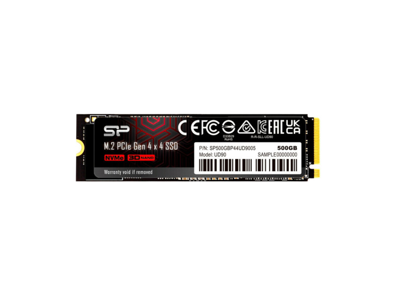 SSD Silicon Power 500 GB PCI 4.0 NVME 3D