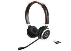 Jabra Evolve 65 Headset Bedraad en draadloos Hoofdband Oproepen/muziek Micro-USB Bluetooth Zwart