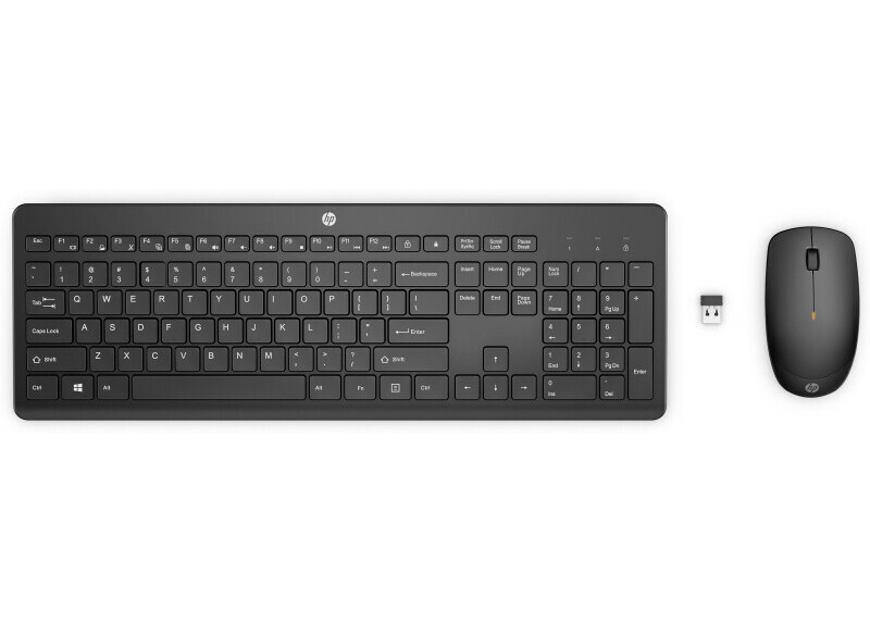 HP 235 Wireless Keyboard + Mouse QWERTY