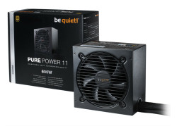 be quiet! Pure Power 11 600W power supply unit 20+4 pin ATX ATX Zwart