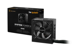 be quiet! System Power 9 | 600W CM power supply unit 20+4 pin ATX ATX Zwart