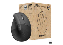 Logitech Lift for Business muis Rechtshandig RF-draadloos + Bluetooth Optisch 4000 DPI