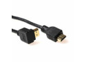 ACT 0,5 meter HDMI High Speed kabel v2.0 HDMI-A male haaks - HDMI-A male recht