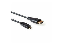ACT 2 meter HDMI High Speed kabel v1.4 HDMI-A male - HDMI-D male