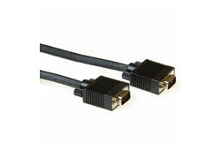ACT 3 meter High Performance VGA kabel male-male zwart