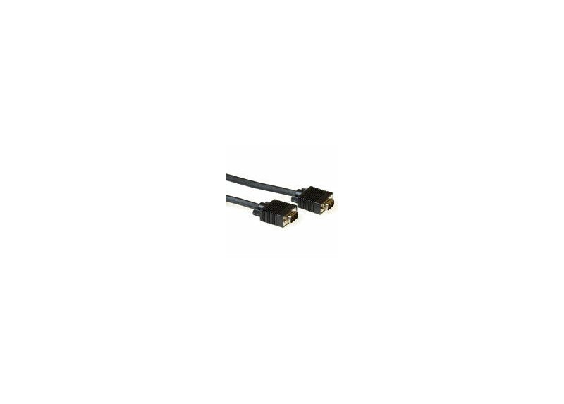 ACT 7 meter High Performance VGA kabel male-male zwart