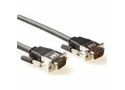 ACT 15 meter High Performance VGA kabel  male-male met metalen kappen