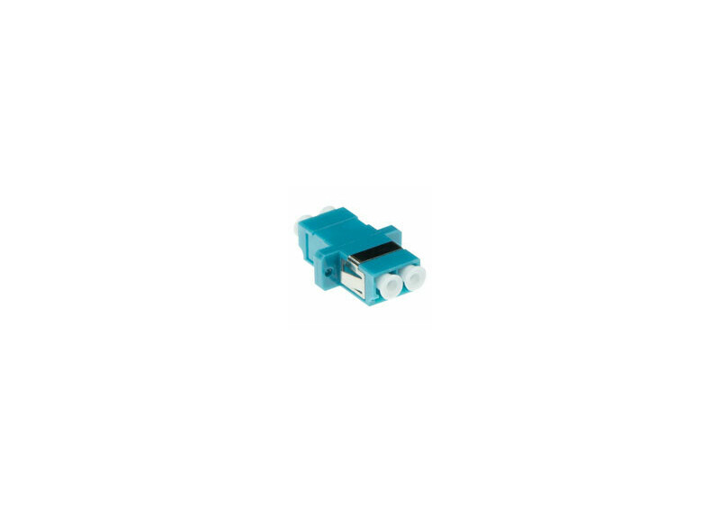 ACT Fiber optic LC duplex adapter multimode OM3