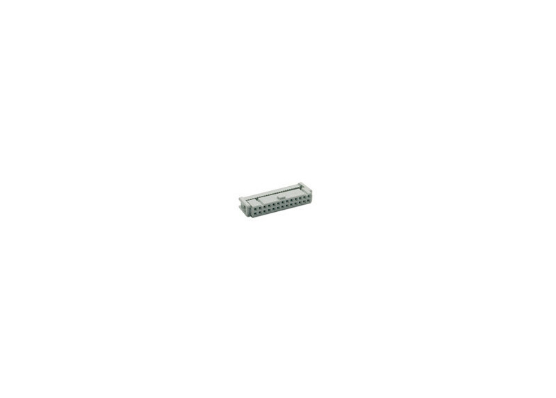 Speed 10 polige IDC wire to board female bandkabel connector met 1,27 mm raster