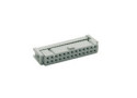 Speed 34 polige IDC wire to board female bandkabel connector met 1,27 mm raster