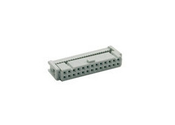 Speed 50 polige IDC wire to board female bandkabel connector met 1,27 mm raster