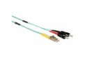 ACT 40 meter Multimode 50/125 OM3 duplex ruggedized fiber kabel met LC en SC connectoren