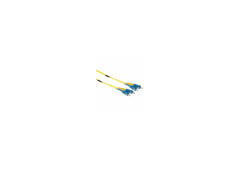 ACT 20 meter Singlemode 9/125 OS2 duplex ruggedized fiber kabel met SC connectoren