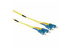 ACT 30 meter Singlemode 9/125 OS2 duplex ruggedized fiber kabel met SC connectoren