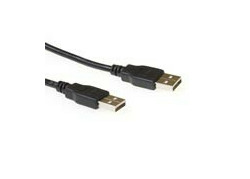 ACT USB 2.0 A male - USB A male  3,00 m