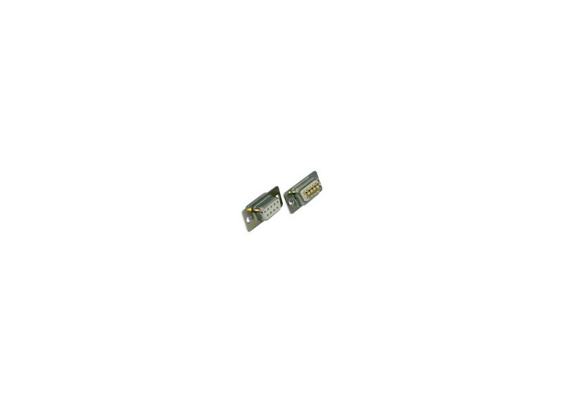 9 polige D-sub female connector