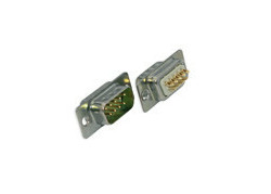 9 polige D-sub male connector