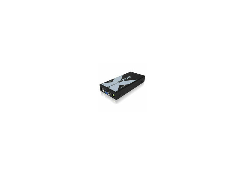 Adder AdderLink X200 VGA / USB console module met audio en de-skew (correctie van looptijdverschillen in video signaal)