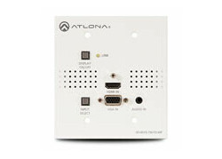 Atlona Wallplate switch 2 poorts HDMI en VGA met HDBaseT