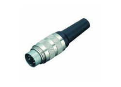 Binder Serie 581 5 polige 180° DIN M16 male connector