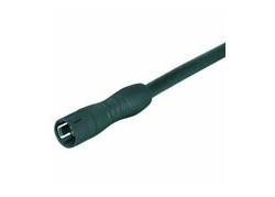Binder Serie 620 3 polige male connector met PUR kabel 2m