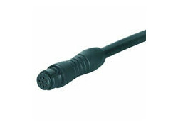Binder Serie 620 3 polige female connector met PUR kabel 2m