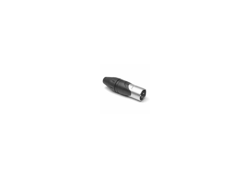 Amphenol 5 polige XLR kabeldeel male AX series in zwart