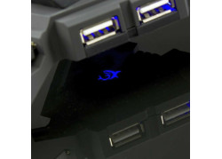 White Shark muis Bungee USB HUB X-200 Scorpion