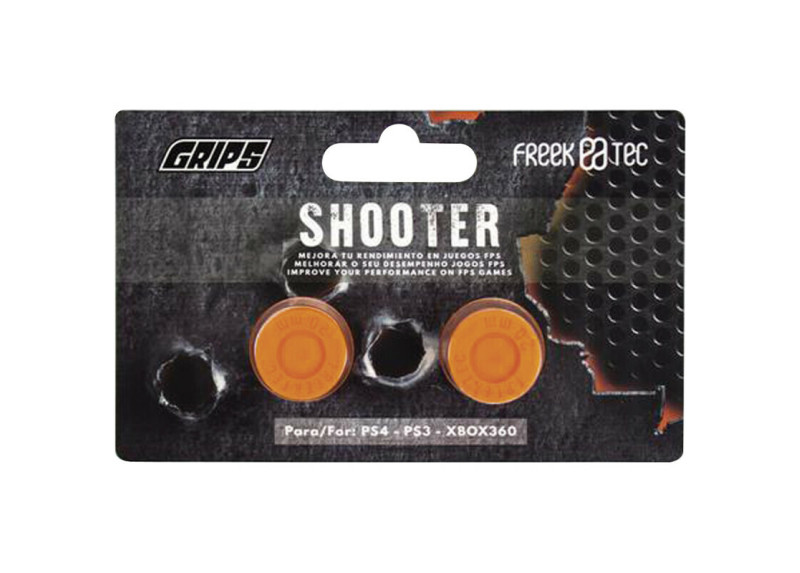 Thumb Grips Shooter - Geschikt voor de PS4 PS3 en Xbox 360 - Oranje