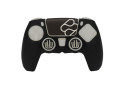 Playstation 5 - Siliconen controller skin en thumb grips voor PS5 DualSense controller - Zwart