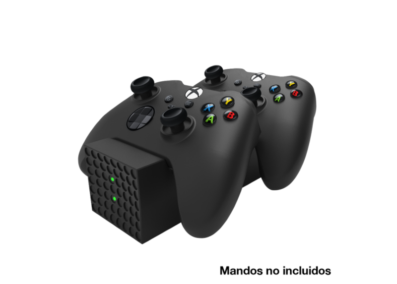 xbox Series X en Series S Oplaadstation voor 2 Xbox series X controllers met 2 oplaadbare accus van 1200mAH