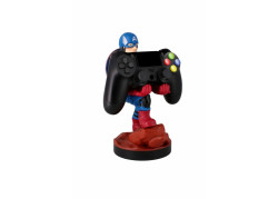 Cable Guy - Captain America telefoonhouder - game controller stand met usb oplaadkabel 8 inch