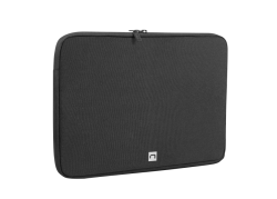 Natec Clam laptop sleeve voor 15.6 inch laptops - Zwart