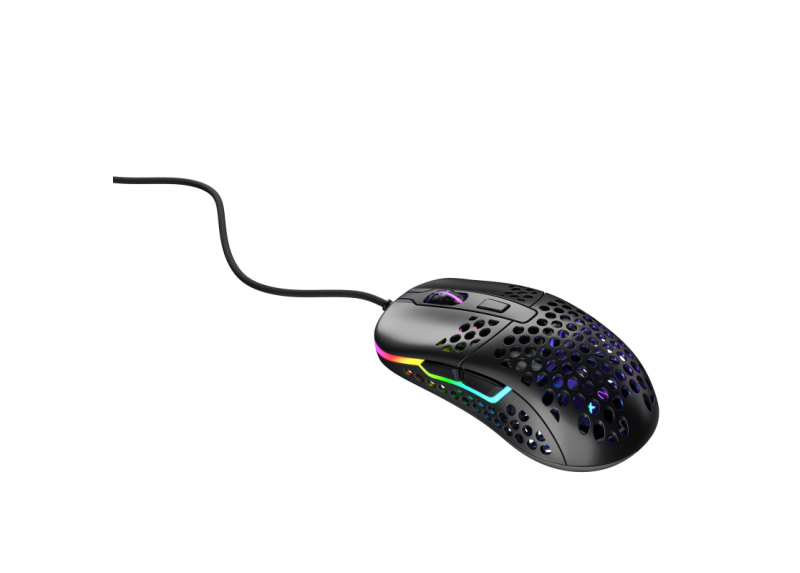 Xtrfy M42 RGB Gaming muis zwart