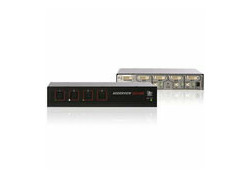 Adder Secure KVM Switch with USB, DVI EAL4+ and EAL2+ Accredited 4 poorts