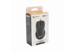SBOX M-958 Optische Muis met Gevlochten USB kabel Zwart