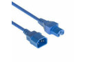 ACT Netsnoer C14 - C15 blauw 0,6 m
