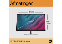 MON HP E24 G5 23.8 Inch 1920x1080 (Full HD) IPS 75HZ DP HDMI