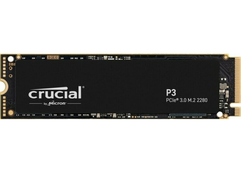 SSD Crucial P3 M.2 2TB PCI Express 3.0 3D NAND NVMe