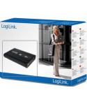 3.5" LogiLink Enclosure USB2.0 / SATA / Zwart