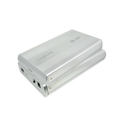 3.5" LogiLink Enclosure USB3.0 / SATA / Zilver